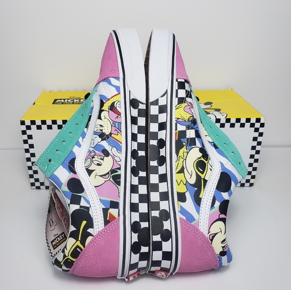 Vans Old Skool Disney 80's Mickey True White - Picture 3 of 8